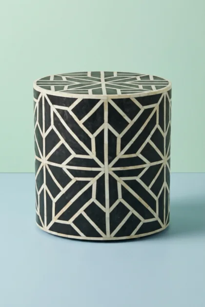 Amelia Bone Inlay Geometric Side Table Black, buy amelia bone inlay geometric, luxury amelia bone inlay geometric, handcrafted amelia bone inlay geometric, handmade amelia bone inlay geometric, ameliaamelia-bone-inlay-geometric-side-table-black-black-furniture-bone-inlay-furniture-furniture-table-geometric-design-geometric-pattern-handmade-bone-inlay-01.webp