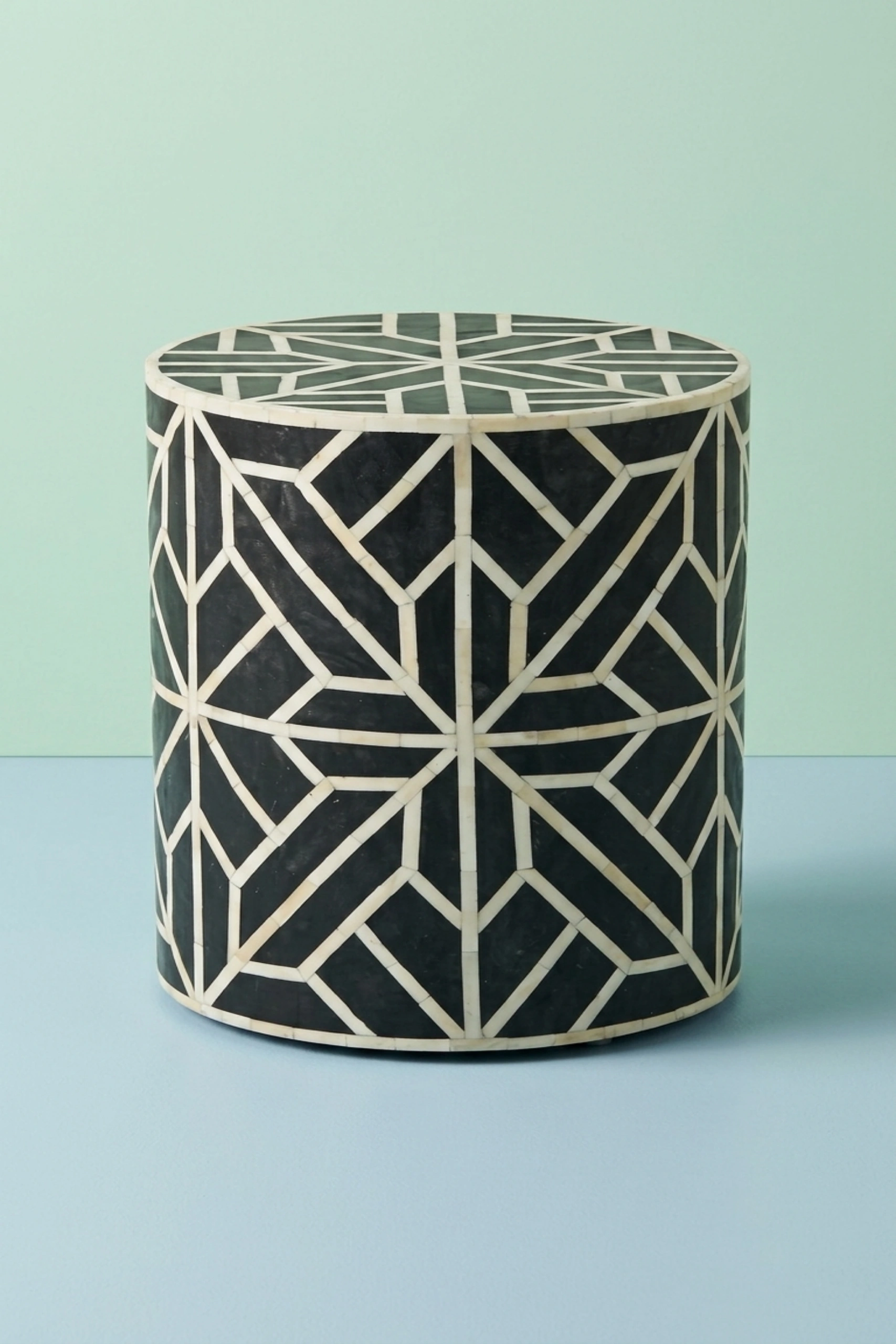 Amelia Bone Inlay Geometric Side Table Black, buy amelia bone inlay geometric, luxury amelia bone inlay geometric, handcrafted amelia bone inlay geometric, handmade amelia bone inlay geometric, ameliaamelia-bone-inlay-geometric-side-table-black-black-furniture-bone-inlay-furniture-furniture-table-geometric-design-geometric-pattern-handmade-bone-inlay-01.webp