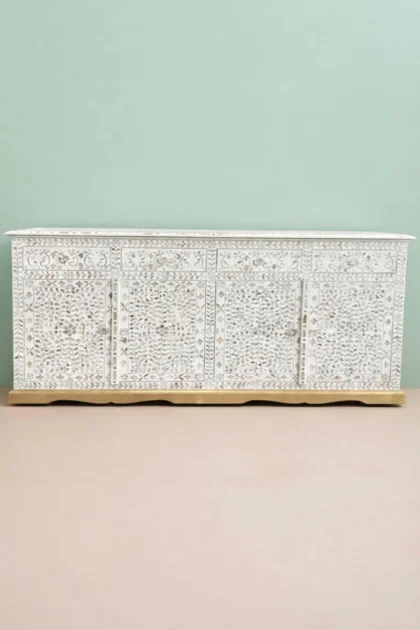 Arabic Mother Of Pearl Inlay Cabinet White, buy arabic mother pearl inlay, luxury arabic mother pearl inlay, handcrafted arabic mother pearl inlay, handmade arabic mother pearl inlay, arabic motherarabic-mother-of-pearl-inlay-cabinet-white-chest-of-drawers-mop-inlay-furniture-mother-of-pearl-inlay-storage-cabinet-white-furniture-01.webp
