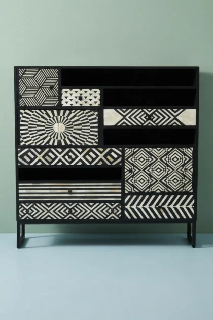 Ariel Bone Inlay Cabinet Black, buy ariel bone inlay cabinet, luxury ariel bone inlay cabinet, handcrafted ariel bone inlay cabinet, handmade ariel bone inlay cabinet, ariel bone inlay cabinet onlineariel-bone-inlay-cabinet-black-black-furniture-bone-inlay-furniture-chest-of-drawers-handmade-bone-inlay-storage-cabinet-01.webp