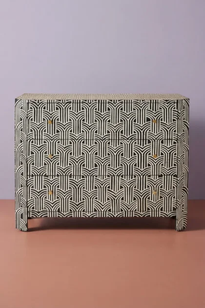 Black Midtown Bone Inlay Three Drawer Dresser, buy black midtown bone inlay, luxury black midtown bone inlay, handcrafted black midtown bone inlay, handmade black midtown bone inlay, black midtownblack-midtown-bone-inlay-three-drawer-dresser-bedroom-storage-black-furniture-bone-inlay-furniture-dresser-handmade-bone-inlay-01.webp