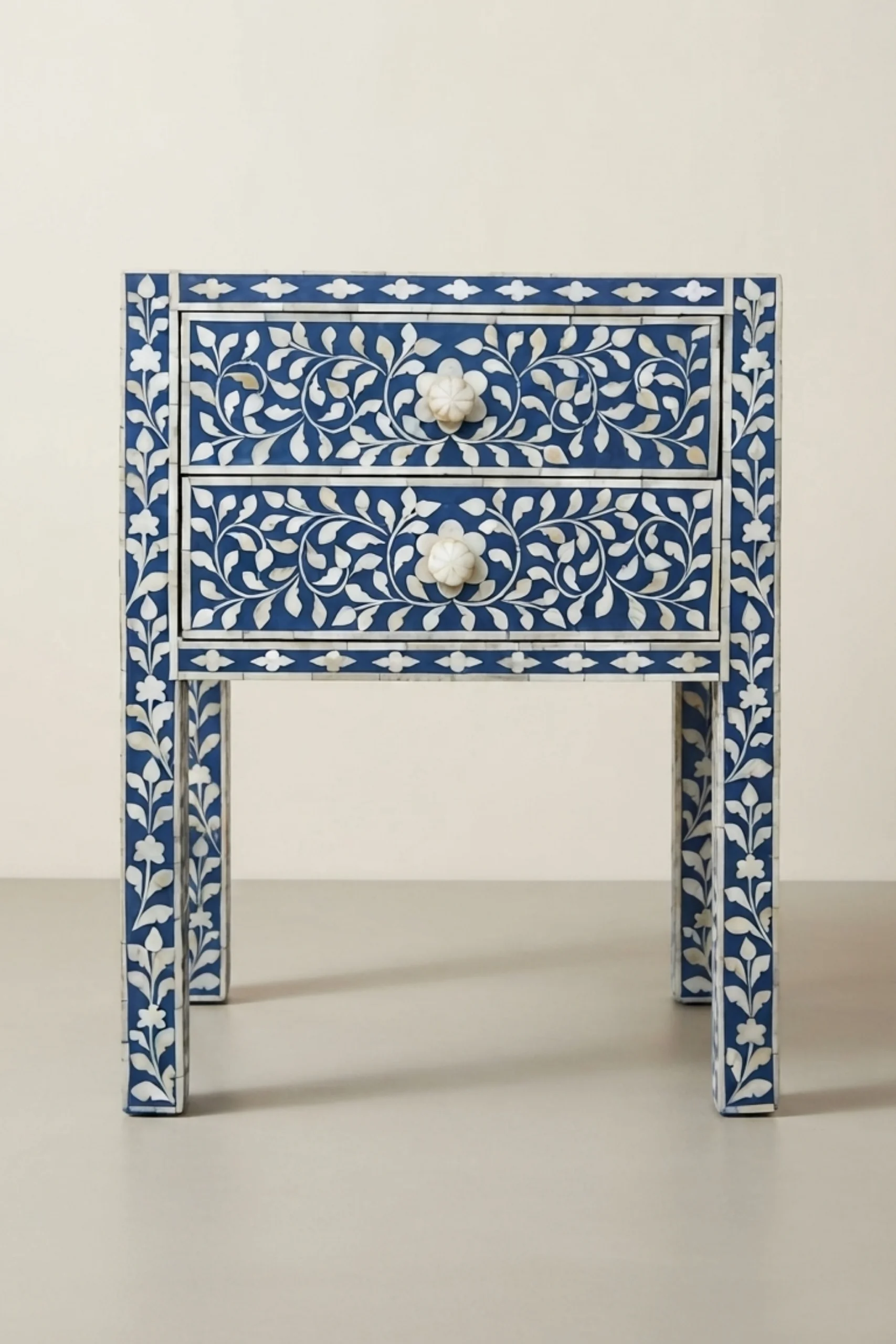 Blue Bone Inlay 2 Drawer Bedside Long Leg, buy blue bone inlay drawer, luxury blue bone inlay drawer, handcrafted blue bone inlay drawer, handmade blue bone inlay drawer, blue bone inlay drawer onlineblue-bone-inlay-2-drawer-bedside-long-leg-bedside-table-blue-furniture-bone-inlay-furniture-handmade-bone-inlay-nightstand-01.webp
