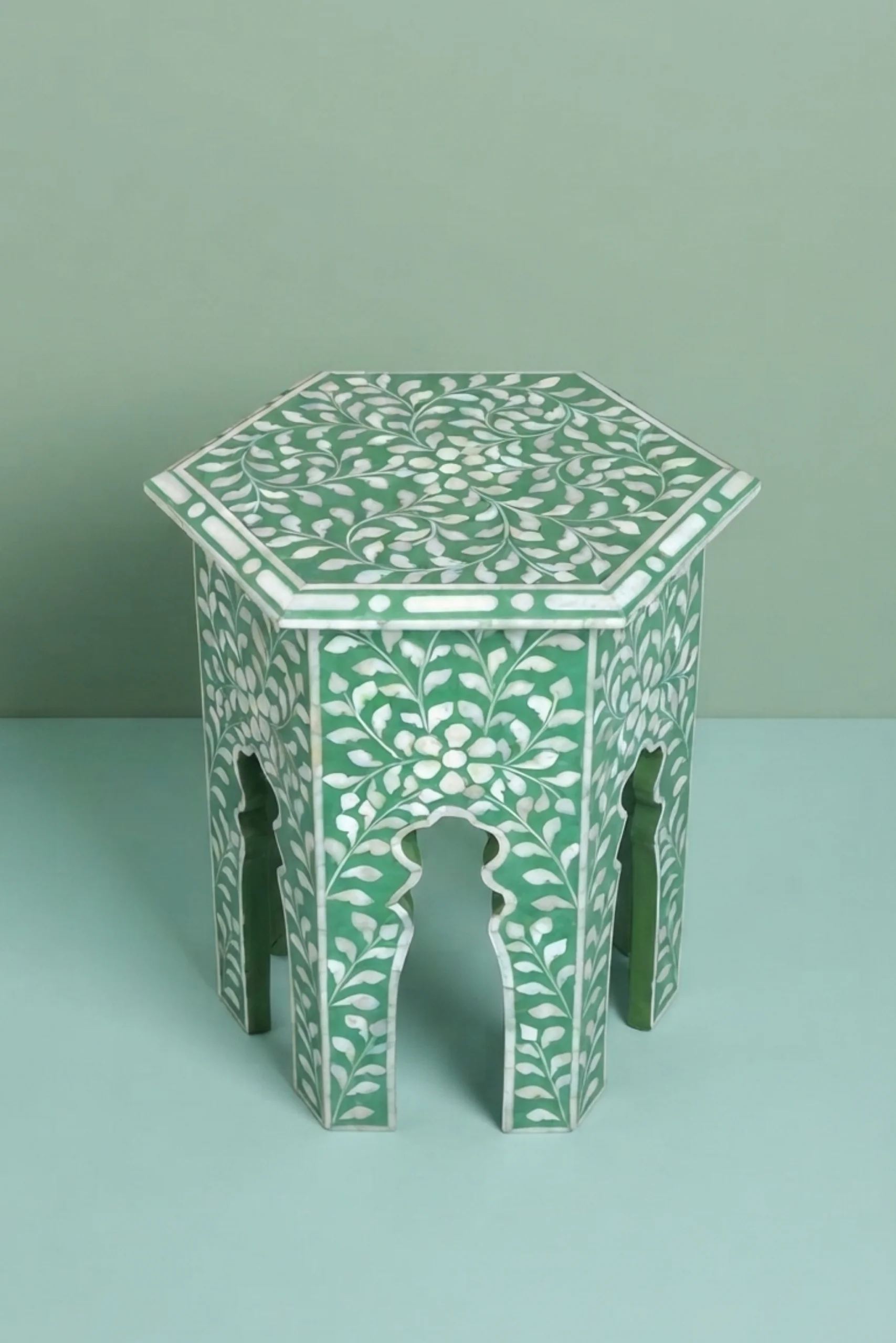 bone-inlay-floral-design-hexagonal-table-green-bone-inlay-furniture-floral-design-floral-pattern-flower-motif-furniture-table-green-furniture-handmade-bone-inla-02.webp