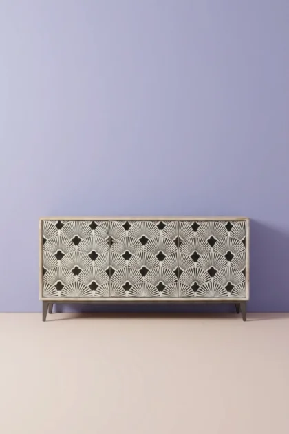 Bone Inlay Flower Credenza White Distress Finish, buy bone inlay flower credenza, luxury bone inlay flower credenza, handcrafted bone inlay flower credenza, handmade bone inlay flower credenza, bonebone-inlay-flower-credenza-white-distress-finish-bone-inlay-furniture-botanical-design-flower-pattern-handmade-bone-inlay-white-furniture-01.webp