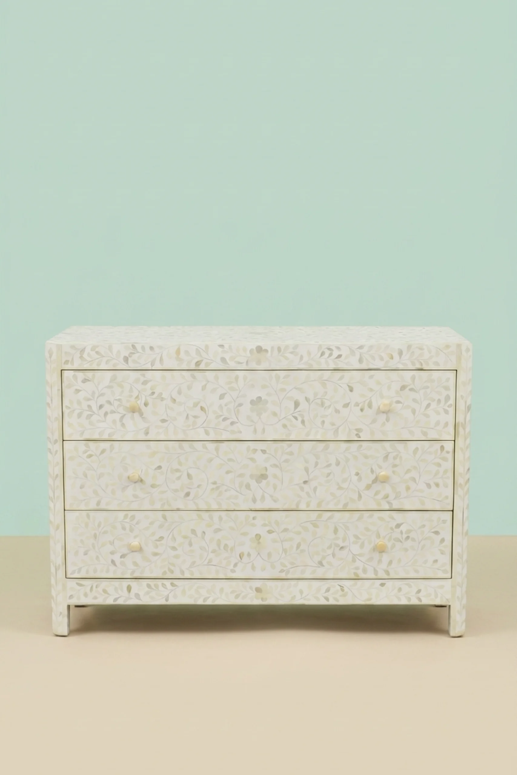 Bone Inlay Lexi Dresser White, buy bone inlay lexi dresser, luxury bone inlay lexi dresser, handcrafted bone inlay lexi dresser, handmade bone inlay lexi dresser, bone inlay lexi dresser online, bonebone-inlay-lexi-dresser-white-bedroom-storage-bone-inlay-furniture-dresser-handmade-bone-inlay-white-furniture-01.webp