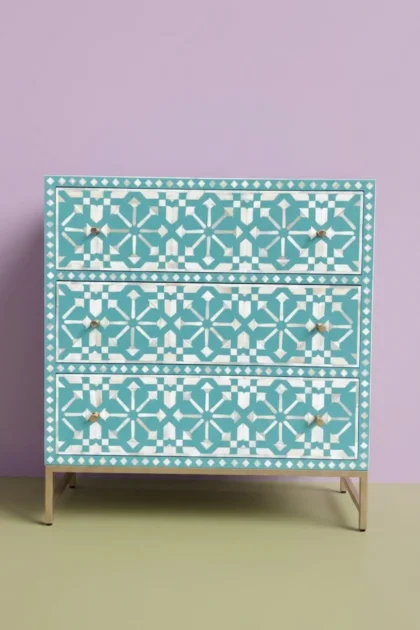 Bone Inlay Moroccan 3 Drawers Chest Green, buy bone inlay moroccan drawers, luxury bone inlay moroccan drawers, handcrafted bone inlay moroccan drawers, handmade bone inlay moroccan drawers, bonebone-inlay-moroccan-3-drawers-chest-green-bone-inlay-furniture-chest-of-drawers-drawers-cabinet-green-furniture-handmade-bone-inlay-moroccan-design-storage-furniture-01.webp