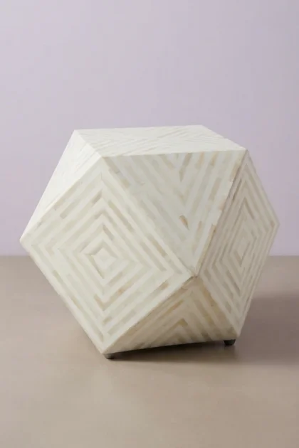 Bone Inlay Octagonal Stool White, buy bone inlay octagonal stool, luxury bone inlay octagonal stool, handcrafted bone inlay octagonal stool, handmade bone inlay octagonal stool, bone inlay, bonebone-inlay-octagonal-stool-white-accent-stool-bone-inlay-furniture-handmade-bone-inlay-stool-white-furniture-01.webp
