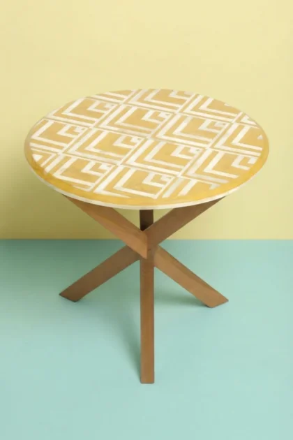 Bone Inlay Side Table V Design Yellow, buy bone inlay side table, luxury bone inlay side table, handcrafted bone inlay side table, handmade bone inlay side table, bone inlay side table online, bonebone-inlay-side-table-v-design-yellow-bone-inlay-furniture-furniture-table-handmade-bone-inlay-yellow-furniture-01.webp