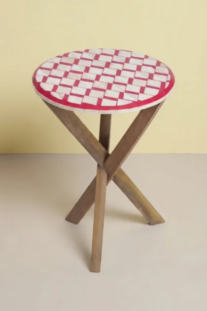 Brick Bone Inlay Side Table Red, buy brick bone inlay side, luxury brick bone inlay side, handcrafted brick bone inlay side, handmade brick bone inlay side, brick bone inlay side online, brick bonebrick-bone-inlay-side-table-red-bone-inlay-furniture-furniture-table-handmade-bone-inlay-red-furniture-01.webp