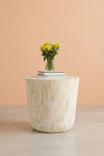Chiseled Bone Inlay Bucket Side Table, buy chiseled bone inlay bucket, luxury chiseled bone inlay bucket, handcrafted chiseled bone inlay bucket, handmade chiseled bone inlay bucket, chiseled bonechiseled-bone-inlay-bucket-side-table-bone-inlay-furniture-furniture-table-handmade-bone-inlay-01.webp