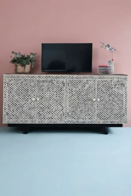 Colored Bone Inlay Gray Fishscale Sideboard, buy colored bone inlay gray, luxury colored bone inlay gray, handcrafted colored bone inlay gray, handmade colored bone inlay gray, colored bone inlay giftcolored-bone-inlay-gray-fishscale-sideboard-bone-inlay-furniture-buffet-cabinet-grey-furniture-handmade-bone-inlay-sideboard-01.webp