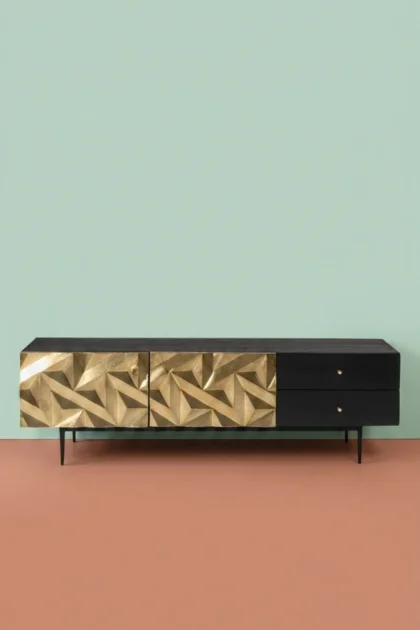Denver Brass Media Cabinet, buy denver brass media cabinet, luxury denver brass media cabinet, handcrafted denver brass media cabinet, handmade denver brass media cabinet, denver brass media giftdenver-brass-media-cabinet-brass-furniture-chest-of-drawers-metal-furniture-storage-cabinet-01.webp