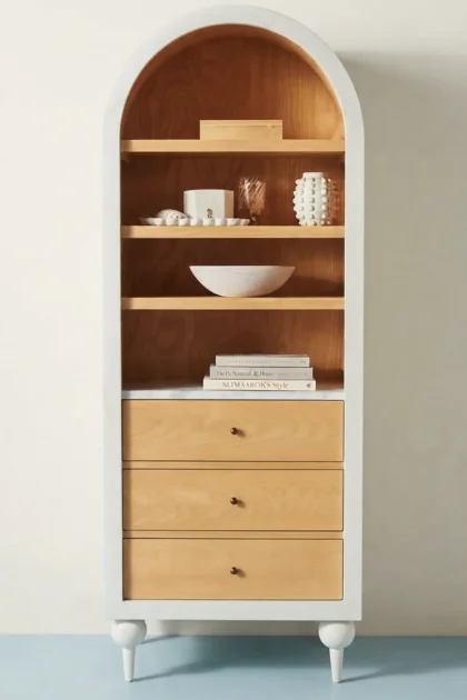 Fern Bookcase White, buy fern bookcase white, luxury fern bookcase white, handcrafted fern bookcase white, handmade fern bookcase white, fern bookcase white online, fern bookcase white india, fernfern-bookcase-white-bookcase-bookshelf-white-furniture-01.webp