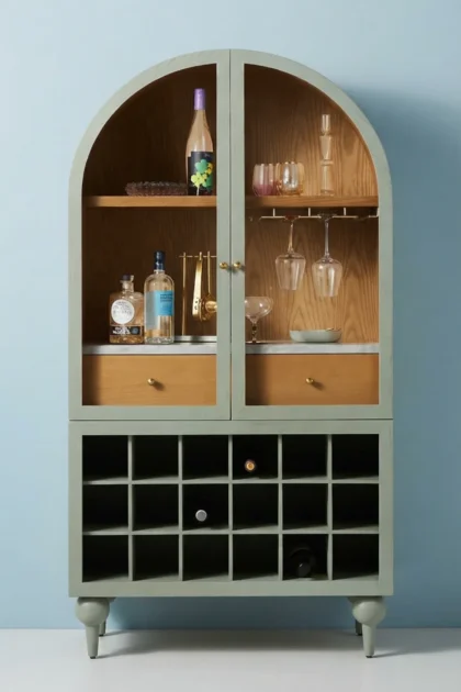 Fern Single Drawer Bar Cabinet Sage, buy fern single drawer bar, luxury fern single drawer bar, handcrafted fern single drawer bar, handmade fern single drawer bar, fern single drawer bar online, fernfern-single-drawer-bar-cabinet-sage-bar-cabinet-chest-of-drawers-storage-cabinet-01.webp