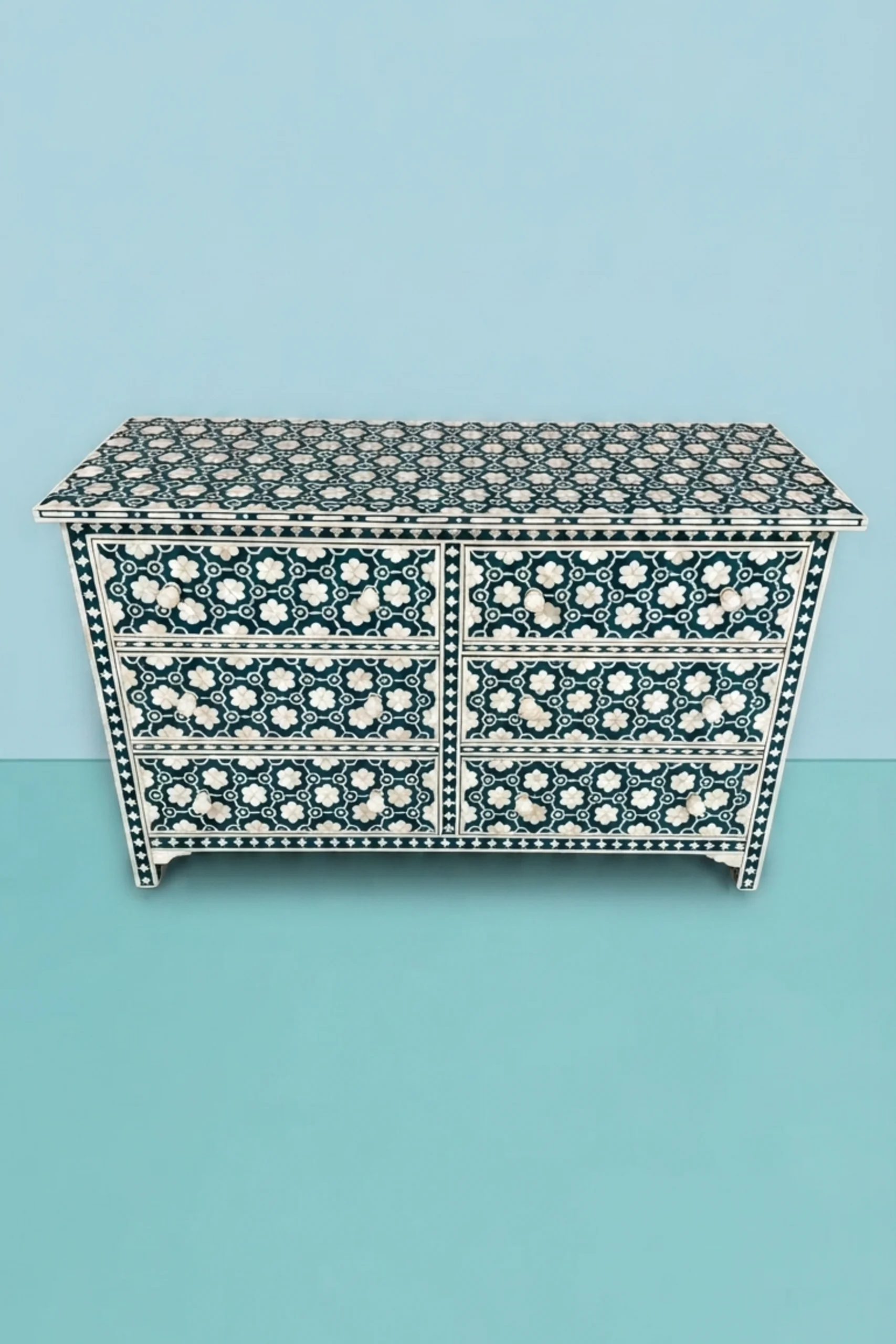 flower-bone-inlay-6-drawer-dresser-teal-green-bedroom-storage-bone-inlay-furniture-botanical-design-dresser-flower-pattern-green-furniture-handmade-bone-inlay-04.webp