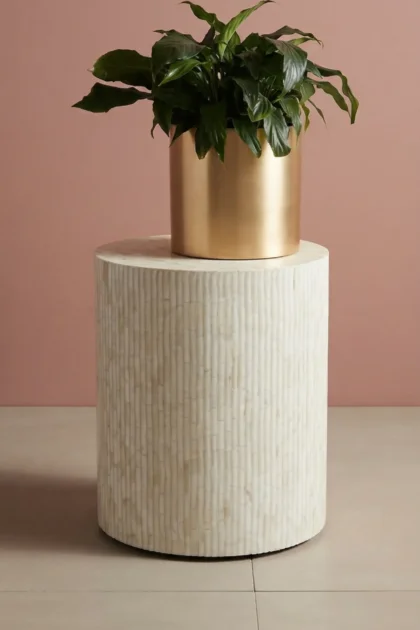Fluted Round Bone Inlay Side Table, buy fluted round bone inlay, luxury fluted round bone inlay, handcrafted fluted round bone inlay, handmade fluted round bone inlay, fluted round bone inlay onlinefluted-round-bone-inlay-side-table-bone-inlay-furniture-furniture-table-handmade-bone-inlay-01.webp