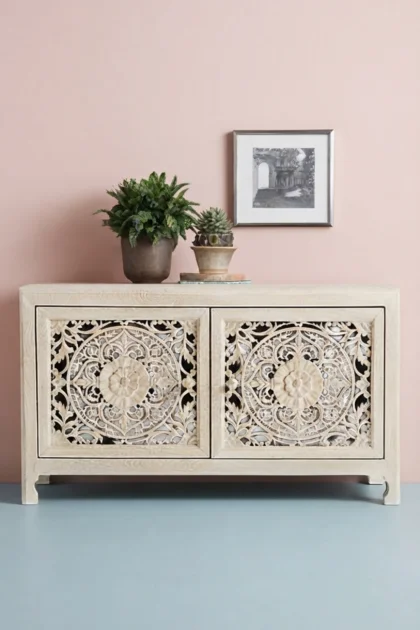 Handcarved Lombok Media Unit 2 Door White Wash, buy handcarved lombok media unit, luxury handcarved lombok media unit, handcrafted handcarved lombok media unit, handmade handcarved lombok media unithandcarved-lombok-media-unit-2-door-white-wash-white-furniture-01.webp