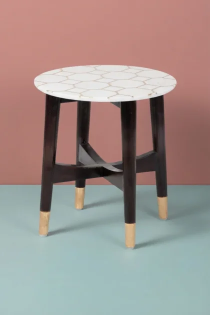 Honeycomb Brass Inlay White Marble Side Table, buy honeycomb brass inlay white, luxury honeycomb brass inlay white, handcrafted honeycomb brass inlay white, handmade honeycomb brass inlay white, brasshoneycomb-brass-inlay-white-marble-side-table-brass-furniture-furniture-table-marble-furniture-marble-top-furniture-metal-furniture-white-furniture-01.webp