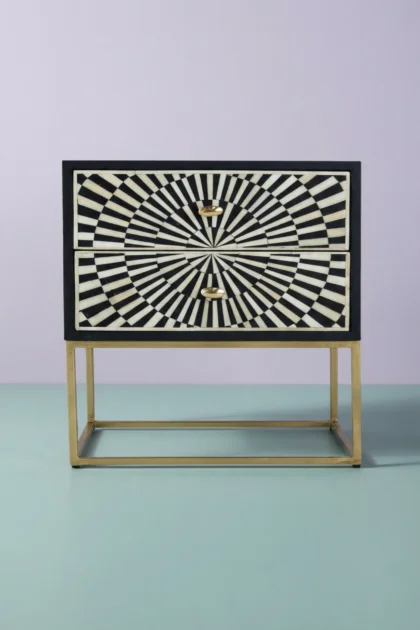 Illusion Bone Inlay Nightstand Black, buy illusion bone inlay nightstand, luxury illusion bone inlay nightstand, handcrafted illusion bone inlay nightstand, handmade illusion bone inlay nightstandillusion-bone-inlay-nightstand-black-bedside-table-black-furniture-bone-inlay-furniture-handmade-bone-inlay-nightstand-01.webp