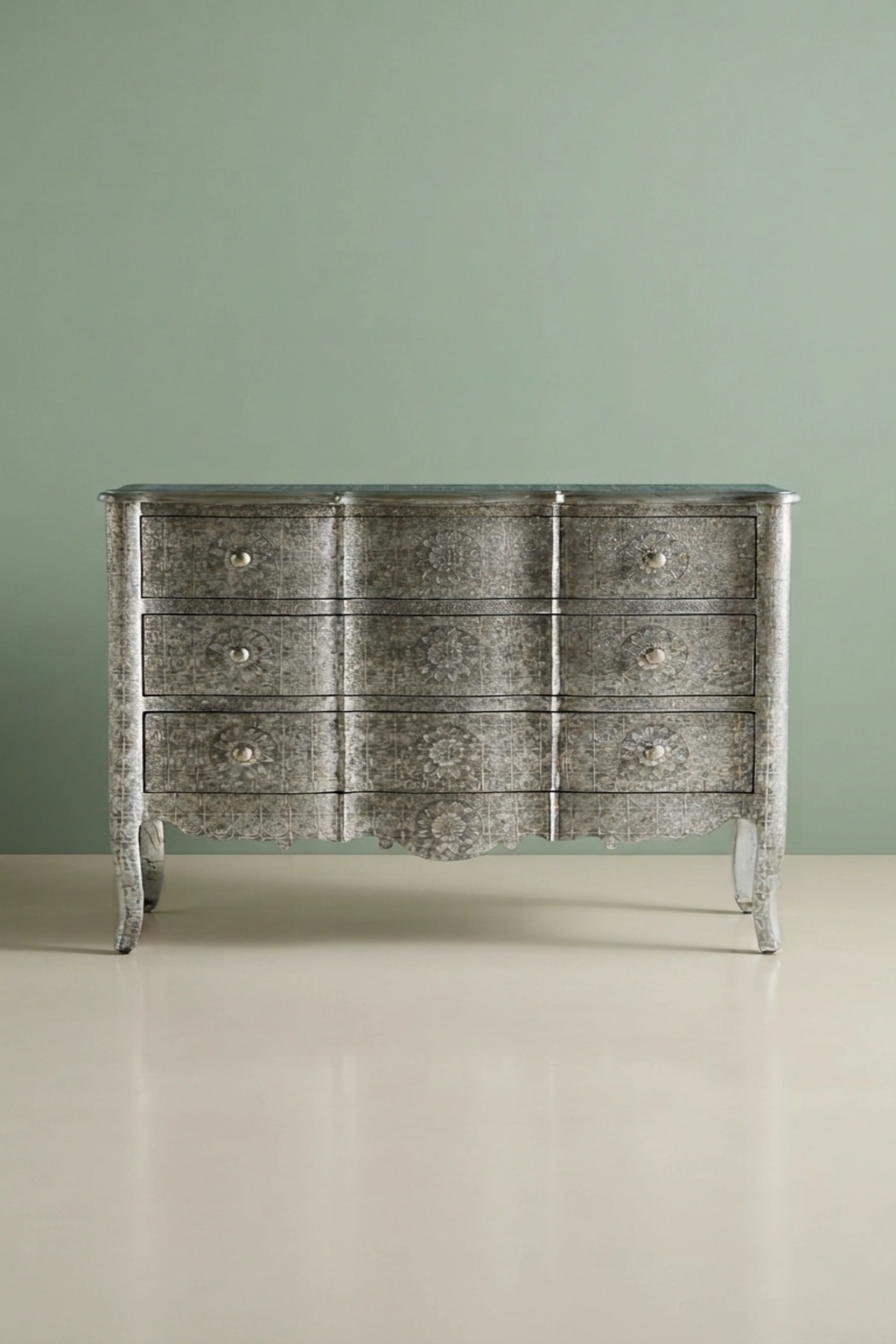 Jaden Antique White Metal Embossed 3 Drawer Chest, buy jaden antique white metal, luxury jaden antique white metal, handcrafted jaden antique white metal, handmade jaden antique white metal, jadenjaden-antique-white-metal-embossed-3-drawer-chest-chest-of-drawers-drawers-cabinet-metal-furniture-storage-furniture-white-furniture-white-metal-furniture-01.webp
