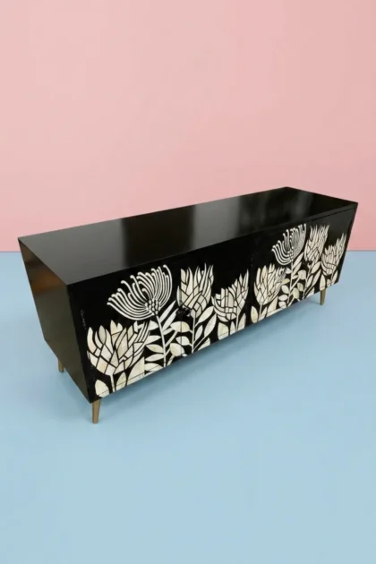 Lucas Bone Inlay Media Console Black, buy lucas bone inlay media, luxury lucas bone inlay media, handcrafted lucas bone inlay media, handmade lucas bone inlay media, lucas bone inlay media onlinelucas-bone-inlay-media-console-black-black-furniture-bone-inlay-furniture-console-table-entryway-table-handmade-bone-inlay-01.webp