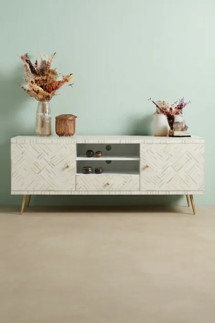 Madeline Bone Inlay Media Cabinet White, buy madeline bone inlay media, luxury madeline bone inlay media, handcrafted madeline bone inlay media, handmade madeline bone inlay media, madeline bone, bonemadeline-bone-inlay-media-cabinet-white-bone-inlay-furniture-chest-of-drawers-handmade-bone-inlay-storage-cabinet-white-furniture-01.webp