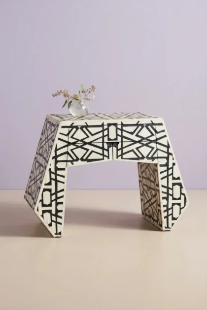 Marrakesh Bone Inlay 3 Drawer Bedside Black, buy marrakesh bone inlay drawer, luxury marrakesh bone inlay drawer, handcrafted marrakesh bone inlay drawer, handmade marrakesh bone inlay drawer, bonemarrakesh-bone-inlay-3-drawer-bedside-black-bedside-table-black-furniture-bone-inlay-furniture-handmade-bone-inlay-nightstand-01.webp