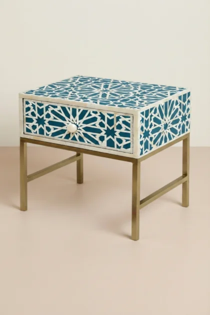 Marrakesh Bone Inlay Bedside 1 Drawer Teal Green, buy marrakesh bone inlay bedside, luxury marrakesh bone inlay bedside, handcrafted marrakesh bone inlay bedside, handmade marrakesh bone inlay bedsidemarrakesh-bone-inlay-bedside-1-drawer-teal-green-bedside-table-bone-inlay-furniture-green-furniture-handmade-bone-inlay-nightstand-01.webp