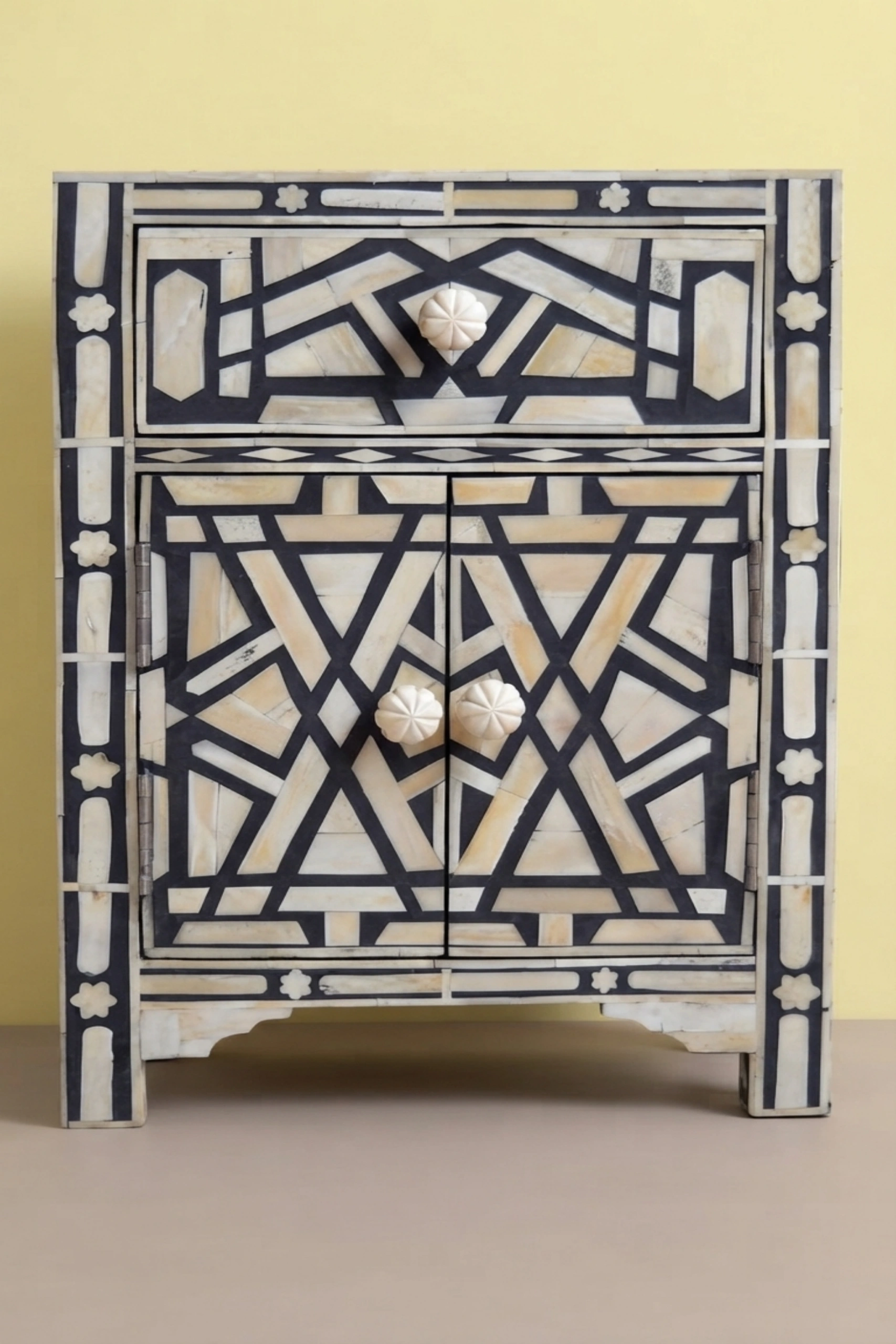 Marrakesh Bone Inlay Bedside Black, buy marrakesh bone inlay bedside, luxury marrakesh bone inlay bedside, handcrafted marrakesh bone inlay bedside, handmade marrakesh bone inlay bedside, bone inlaymarrakesh-bone-inlay-bedside-black-bedside-table-black-furniture-bone-inlay-furniture-handmade-bone-inlay-nightstand-01.webp