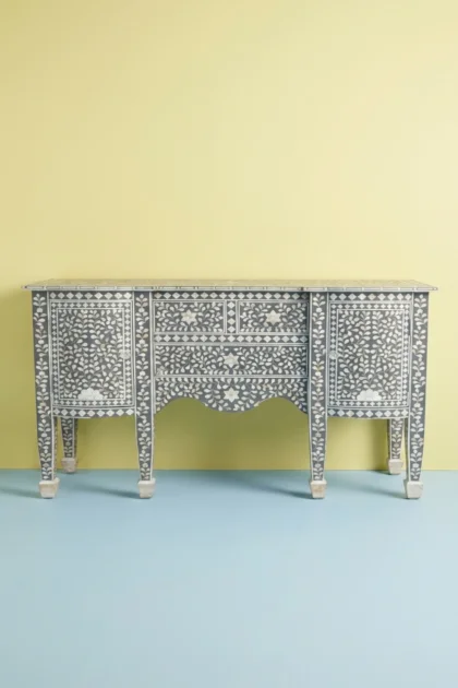 MOP Inlay Victoria Buffet Grey, buy mop inlay victoria buffet, luxury mop inlay victoria buffet, handcrafted mop inlay victoria buffet, handmade mop inlay victoria buffet, mop inlay victoria gift, mopmop-inlay-victoria-buffet-grey-buffet-cabinet-grey-furniture-mop-inlay-furniture-mother-of-pearl-inlay-sideboard-01.webp