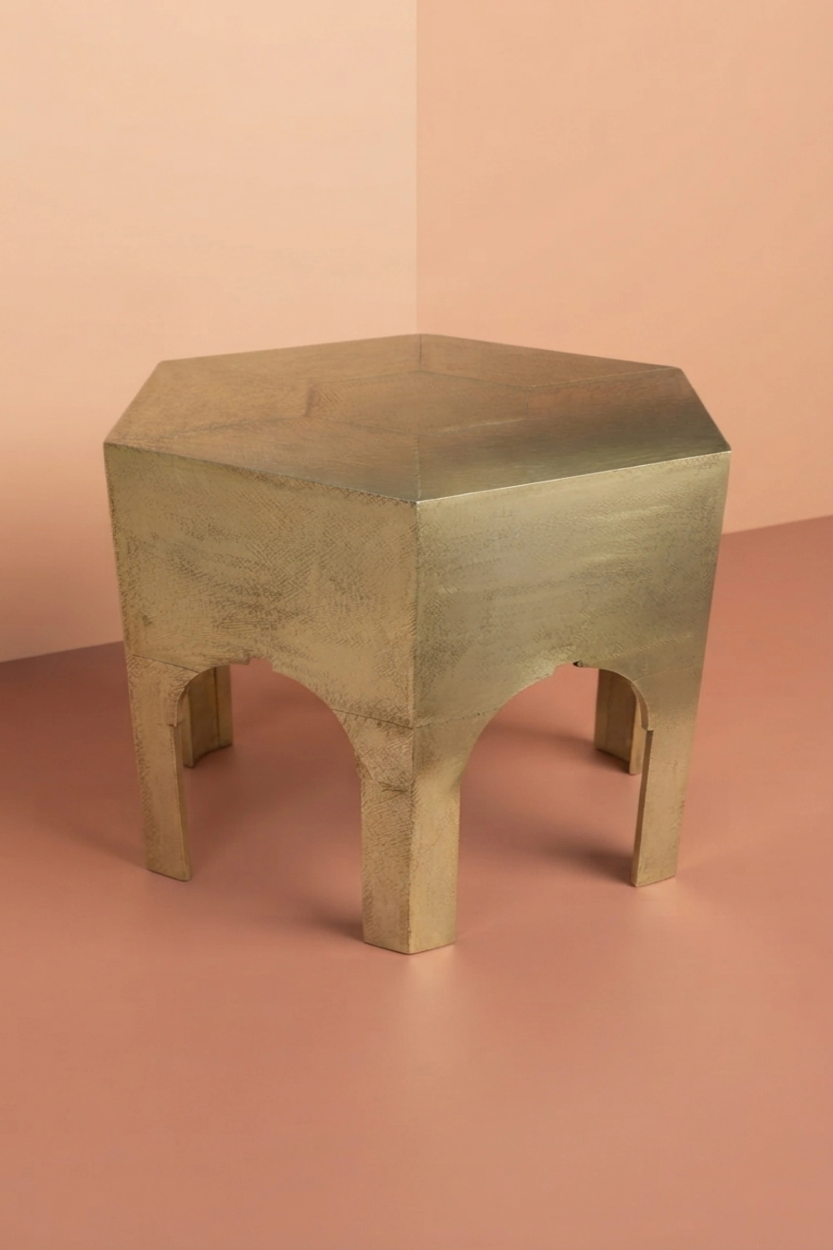 Naomi Brass Embossed Octagonal Large Side Table, buy naomi brass embossed octagonal, luxury naomi brass embossed octagonal, handcrafted naomi brass embossed octagonal, naomi brass embossed gift, naominaomi-brass-embossed-octagonal-large-side-table-brass-furniture-furniture-table-metal-furniture-01.webp