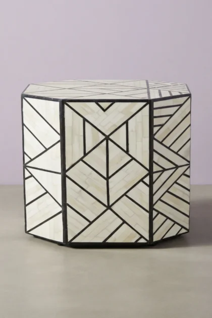 Nola Geometric Bone Inlay Side Table Black, buy nola geometric bone inlay, luxury nola geometric bone inlay, handcrafted nola geometric bone inlay, handmade nola geometric bone inlay, nola geometricnola-geometric-bone-inlay-side-table-black-black-furniture-bone-inlay-furniture-furniture-table-geometric-design-geometric-pattern-handmade-bone-inlay-01.webp