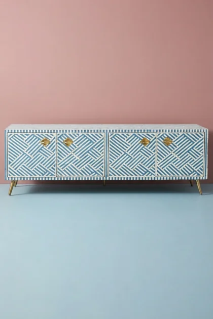 optical-bone-inlay-media-console-sky-blue-blue-furniture-bone-inlay-furniture-console-table-entryway-table-handmade-bone-inlay-01.webp