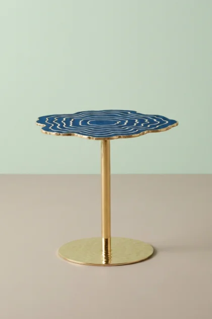 Organic Textured Brass Side Table with Lapis Lazuli, buy organic textured brass side, luxury organic textured brass side, handcrafted organic textured brass side, handmade organic textured brass sideorganic-textured-brass-side-table-with-lapis-lazuli-brass-furniture-furniture-table-gemstone-inlay-furniture-lapis-lazuli-stone-metal-furniture-semi-precio-01.webp