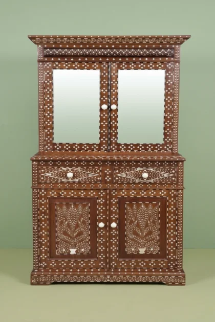 Ross Indian Teak Wood Bone Inlay Cabinet, buy ross indian teak wood, luxury ross indian teak wood, handcrafted ross indian teak wood, handmade ross indian teak wood, ross indian teak wood online, rossross-indian-teak-wood-bone-inlay-cabinet-bone-inlay-furniture-carved-furniture-carving-furniture-chest-of-drawers-handmade-bone-inlay-storage-cabinet-teak-wooden-furn-01.webp