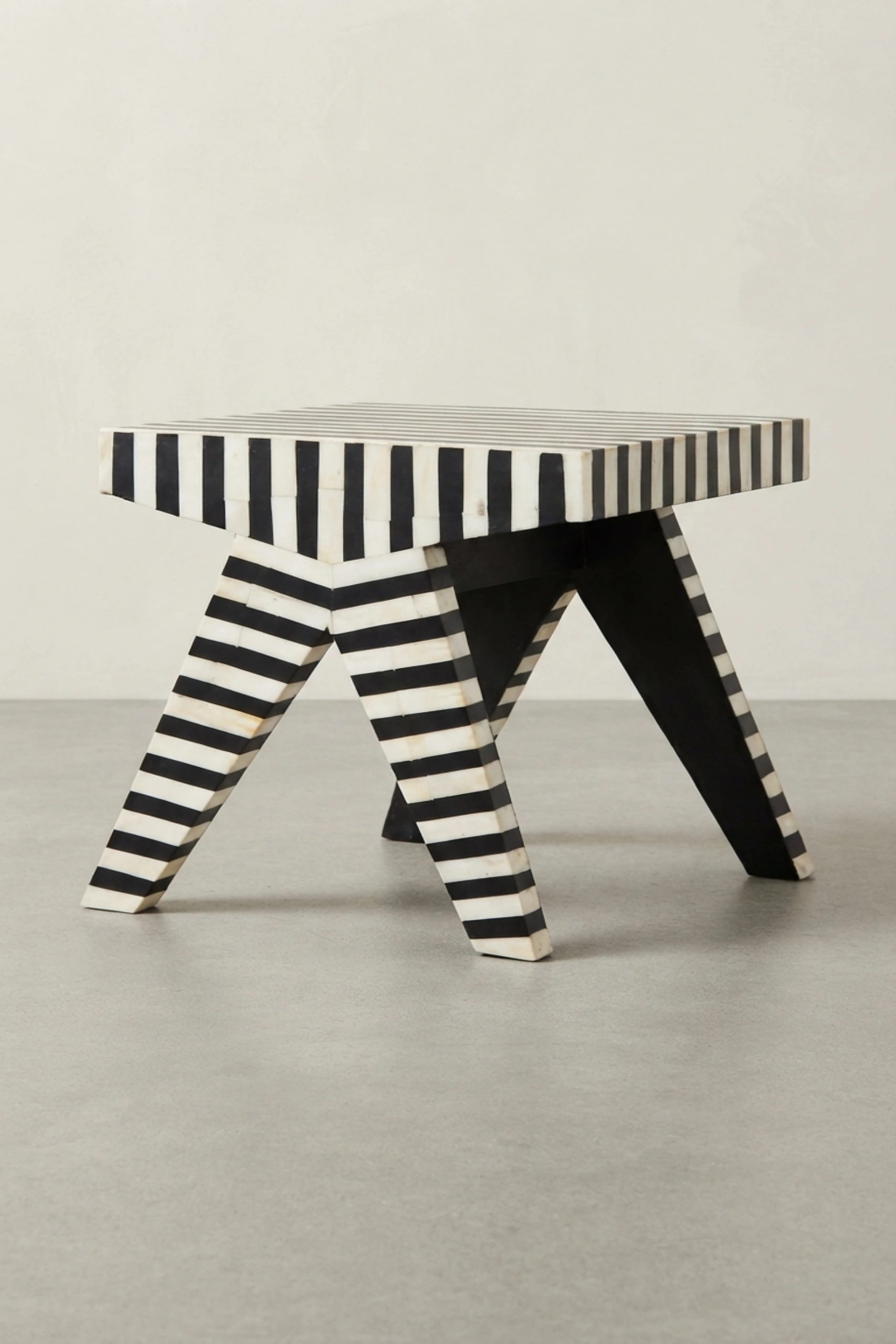 Rue Bone Inlay Stripe Side Table Black, buy rue bone inlay stripe, luxury rue bone inlay stripe, handcrafted rue bone inlay stripe, handmade rue bone inlay stripe, rue bone inlay stripe online, ruerue-bone-inlay-stripe-side-table-black-black-furniture-bone-inlay-furniture-furniture-table-handmade-bone-inlay-striped-design-stripe-pattern-01.webp