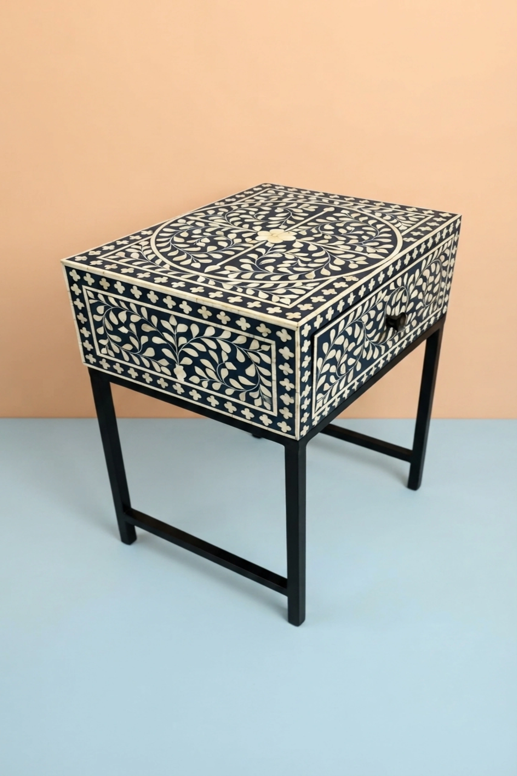 scroll-vine-bone-inlay-nightstand-blue-black-bedside-table-black-furniture-blue-furniture-bone-inlay-furniture-handmade-bone-inlay-nightstand-vine-pattern-03.webp