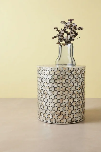 Targua MOP Inlay Round Stool Black, buy targua mop inlay round, luxury targua mop inlay round, handcrafted targua mop inlay round, handmade targua mop inlay round, targua mop inlay round online, moptargua-mop-inlay-round-stool-black-accent-stool-black-furniture-mop-inlay-furniture-mother-of-pearl-inlay-stool-01.webp