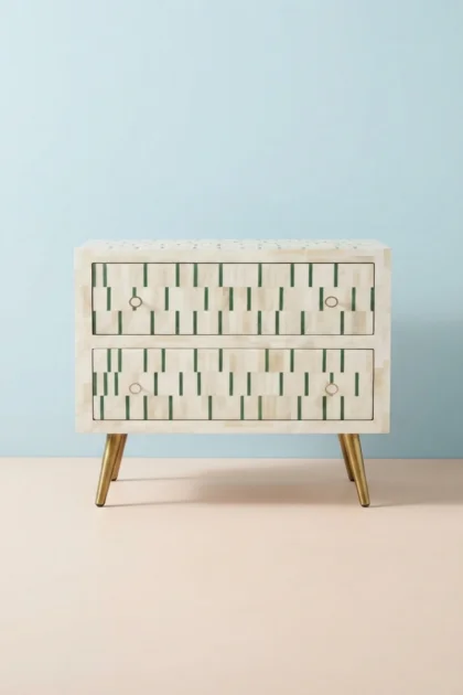 Zarina Green Stripe Bone Inlay Bedside Table, buy zarina green stripe bone, luxury zarina green stripe bone, handcrafted zarina green stripe bone, handmade zarina green stripe bone, zarina green, bonezarina-green-stripe-bone-inlay-bedside-table-bedside-table-bone-inlay-furniture-furniture-table-green-furniture-handmade-bone-inlay-nightstand-striped-design-stri-01.webp